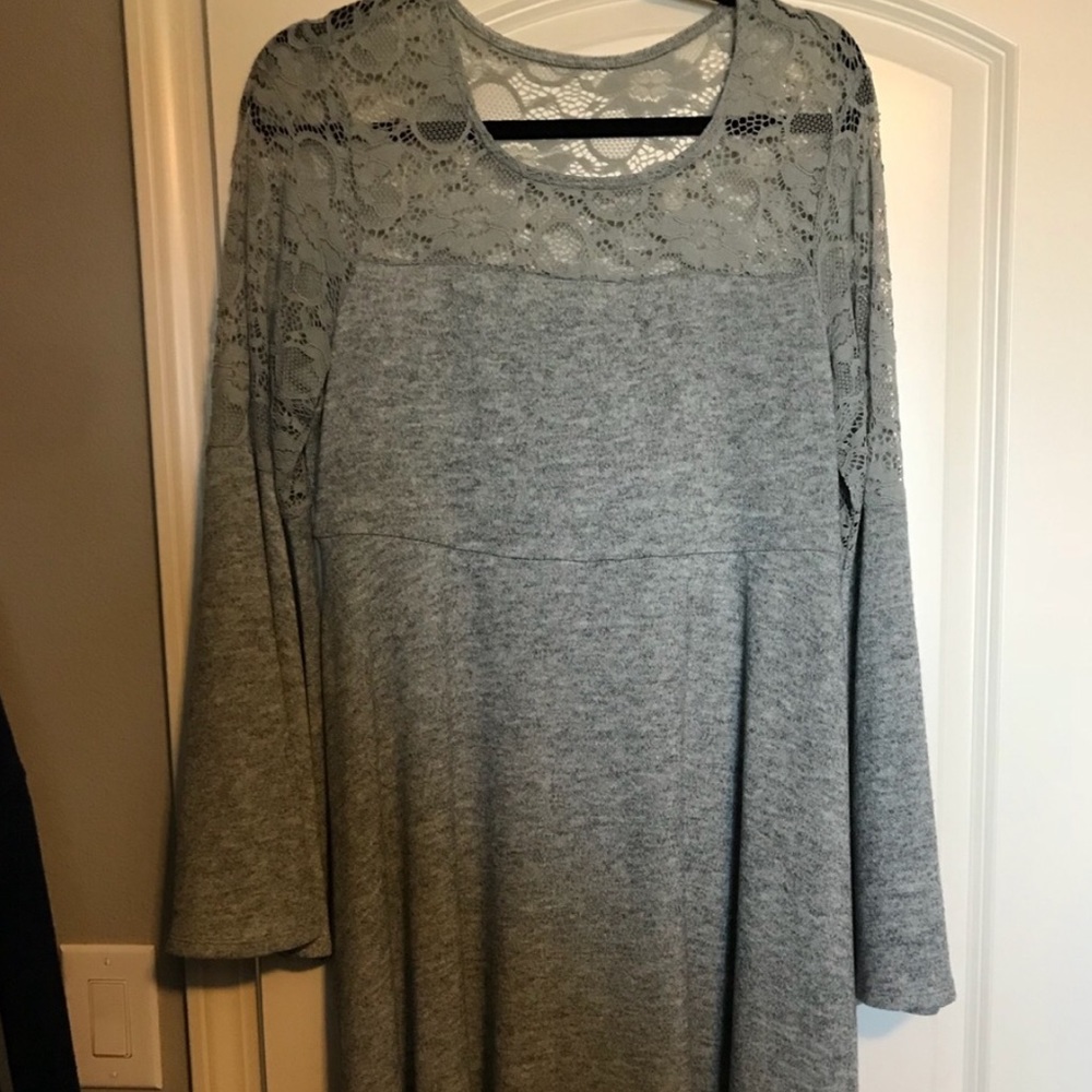 Torrid Lace Skater Dress Size 1